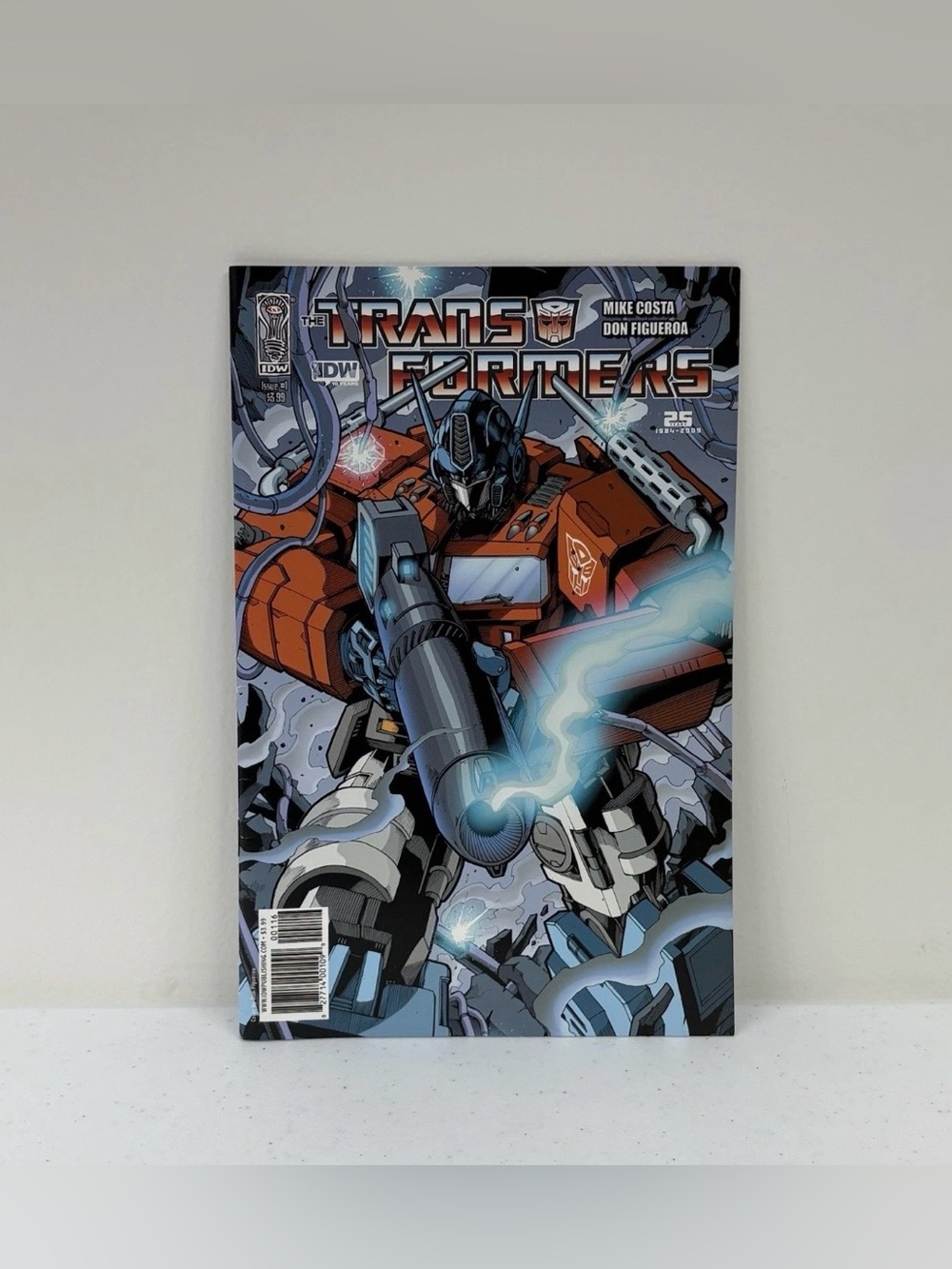 Transformers Volume 1 For All Mankind IDW Comic Costa Figueroa TPB Book Rare VG